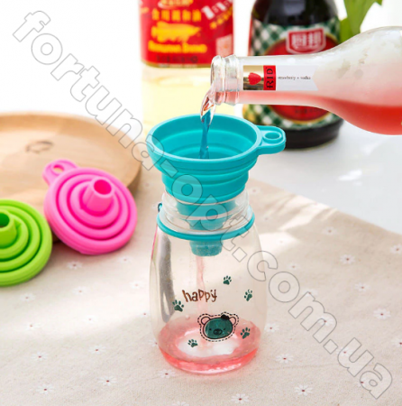 Воронка - лейка силиконовая складная Frico FRU - 196 ✅ базовая цена 120.71 грн. ✔ Опт ✔ Скидки ✔ Заходите! - Интернет-магазин ✅ Фортуна-опт ✅