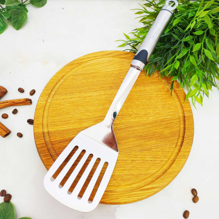 Лопатка кухонная из нержавеющей стали Bergner BG - 3236 ✅ базовая цена $15 ✔ Опт ✔ Скидки ✔ Заходите! - Интернет-магазин ✅ Фортуна-опт ✅