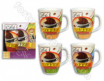 Чашка керамическая Кофе Elina EL - 3167 320 мл ✅ базовая цена 26.40 грн. ✔ Опт ✔ Акции ✔ Заходите! - Интернет-магазин Fortuna-opt.com.ua.