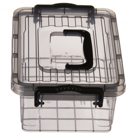 Контейнер плоский черный с ручкой 2,2л 0022 ✅ базовая цена 40.05 грн. ✔ Опт ✔ Скидки ✔ Заходите! - Интернет-магазин ✅Фортуна-опт ✅