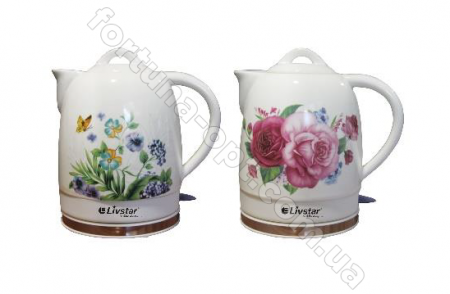 Электрочайник керамический Livstar LSU - 1132 ✅ базовая цена $17.82 ✔ Опт ✔ Скидки ✔ Заходите! - Интернет-магазин ✅ Фортуна-опт ✅