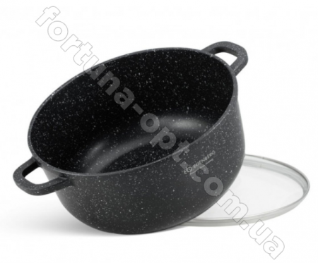 Казан - жаровня с темным мраморным покрытием Edenberg EB - 8119 - 5,6 л  ✅ базовая цена $20.94 ✔ Опт ✔ Скидки ✔ Заходите! - Интернет-магазин ✅ Фортуна-опт ✅