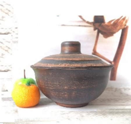 Горшочек в духовку 200 мл из красной глины (Жульен ) - 2932 ✅ базовая цена 24.86 грн. ✔ Опт ✔ Скидки ✔ Заходите! - Интернет-магазин ✅ Фортуна-опт ✅