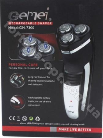 Машинка для бритья Geemy GM-7300 TV 000314 ✅ базовая цена $7.70 ✔ Опт ✔ Скидки ✔ Заходите! - Интернет-магазин ✅ Фортуна-опт ✅