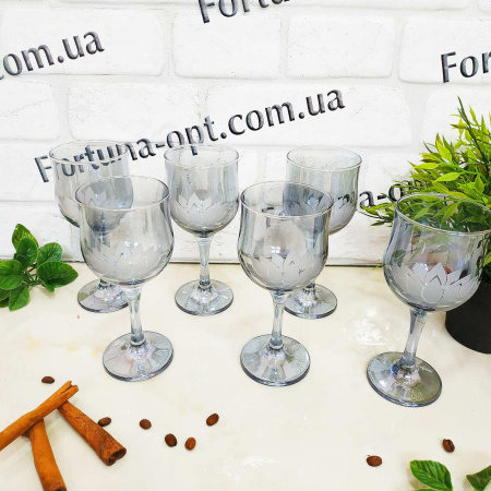 Бокал Вино "Лотос" 6 шт/набор 240 мл 298-163 ✅ базовая цена 324.30 грн. ✔ Опт ✔ Скидки ✔ Заходите! - Интернет-магазин ✅ Фортуна-опт ✅