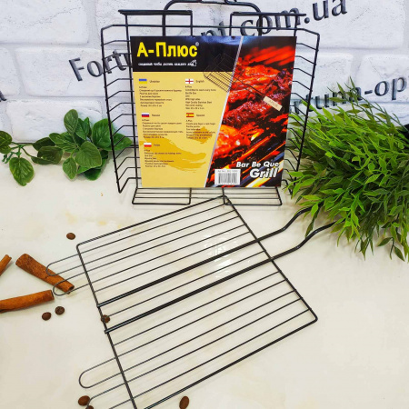 Решетка для гриля A-Plus - 1890 (20*20*5 см) ✅ базовая цена $4.20 ✔ Опт ✔ Скидки ✔ Заходите! - Интернет-магазин ✅ Фортуна-опт ✅