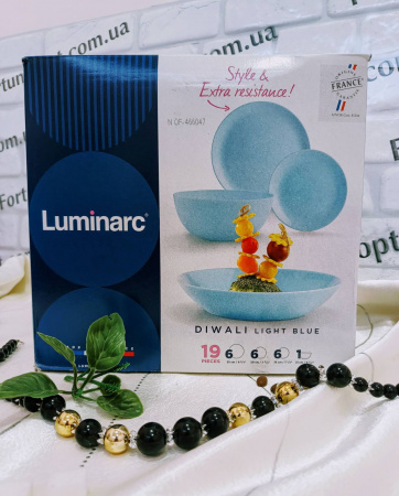 Сервиз столовый DIWALI Blue 19пр. 5869/2961 ✅ базовая цена 1&nbsp;404.52 грн. ✔ Опт ✔ Скидки ✔ Заходите! - Интернет-магазин ✅ Фортуна-опт ✅