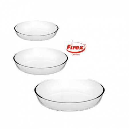 Набор противней термостекло 3шт (1,6/2,4/3,2 л ) 236719 ✅ базовая цена $13.01 ✔ Опт ✔ Скидки ✔ Заходите! - Интернет-магазин ✅ Фортуна-опт ✅