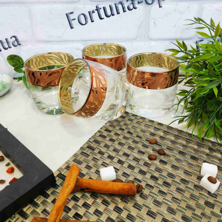 Стаканы низкие золотые для виски 6 шт/наб 310 мл Сафари (рубин) 318-808 ✅ базовая цена 328.03 грн. ✔ Опт ✔ Скидки ✔ Заходите! - Интернет-магазин ✅ Фортуна-опт ✅