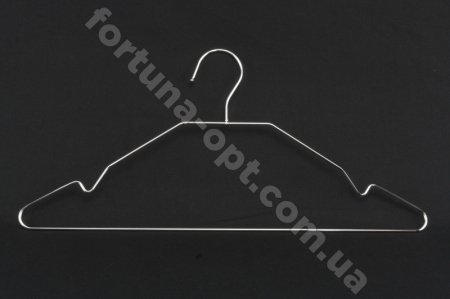 Плечики ( тремпеля ) для одежды нержавеющая сталь A-Plus - 1169 - 6 шт ✅ базовая цена $2.96 ✔ Опт ✔ Скидки ✔ Заходите! - Интернет-магазин ✅ Фортуна-опт ✅