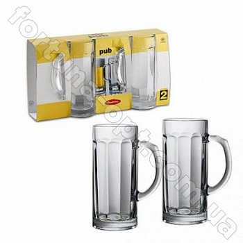 Набор бокалов для пива Pasabahce Pub 55109 2 шт 0,33 л ➜ Оптом и в розницу ✅ актуальная цена -Интернет магазин ✅ Фортуна ✅