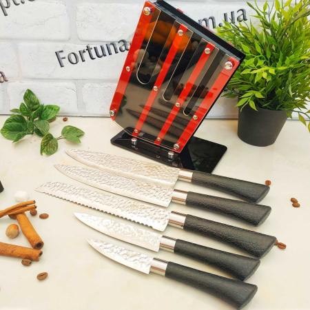 Набор ножей A-Plus - 0001 (6 предметов) ✅ базовая цена $17.33 ✔ Опт ✔ Скидки ✔ Заходите! - Интернет-магазин ✅ Фортуна-опт ✅