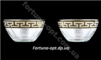 Набор салатников 2 шт Греческий узор GE 03-1542 130 мм ➜ Оптом и в розницу ✅ актуальная цена -Интернет магазин ✅Фортуна✅