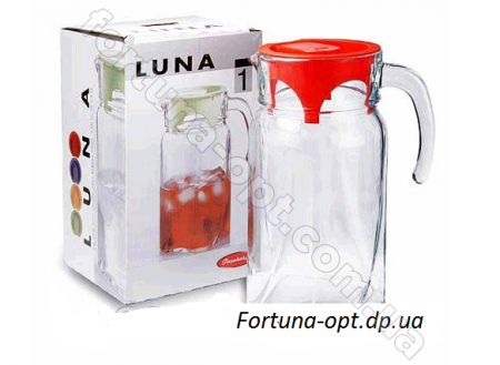 Кувшин для воды Pasabahce Luna 43544 - 1,7 л ✅ базовая цена 92.25 грн. ✔ Опт ✔ Скидки ✔ Заходите! - Интернет-магазин ✅ Фортуна-опт ✅