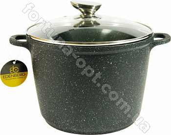 Глубокая высокая кастрюля - казан Edenberg EB - 1171 - 6,8 л ✅ базовая цена $25.53 ✔ Опт ✔ Акции ✔ Заходите! - Интернет-магазин Fortuna-opt.com.ua.