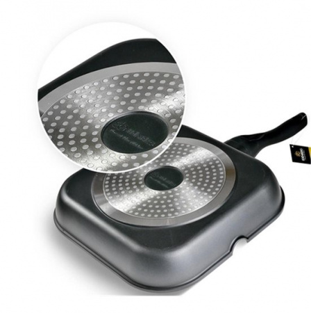 Сковорода-гриль с крышкой Edenberg EB - 3309 - 24 см ✅ базовая цена $21.25 ✔ Опт ✔ Скидки ✔ Заходите! - Интернет-магазин ✅ Фортуна-опт ✅