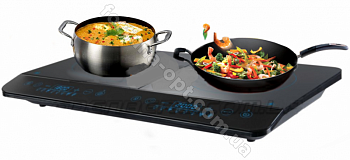 Электроплита индукционная Livstar - 1177 (2000 + 1800 вт) ➜ Оптом и в розницу ✅ актуальная цена -Интернет магазин ✅ Фортуна ✅
