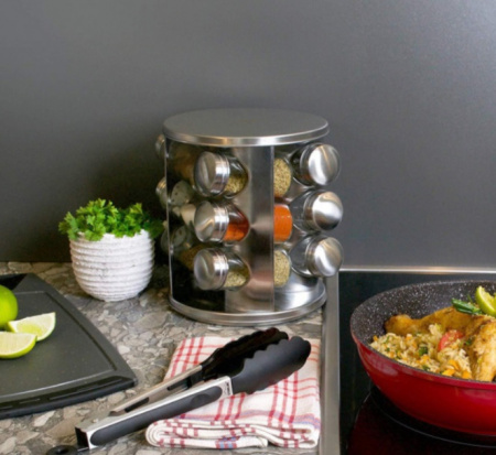 Набор для специй вращающийся Edenberg EB - 4023 -13 предметов ✅ базовая цена $12.28 ✔ Опт ✔ Скидки ✔ Заходите! - Интернет-магазин ✅ Фортуна-опт ✅