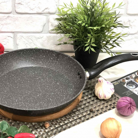 Сковорода 30 см мраморное покрытие A-PLUS 1486 ✅ базовая цена $11.41 ✔ Опт ✔ Скидки ✔ Заходите! - Интернет-магазин ✅ Фортуна-опт ✅