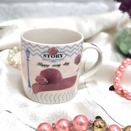 Чашка 360 мл "Story" 00686 ✅ базовая цена $1.50 ✔ Опт ✔ Скидки ✔ Заходите! - Интернет-магазин ✅ Фортуна-опт ✅