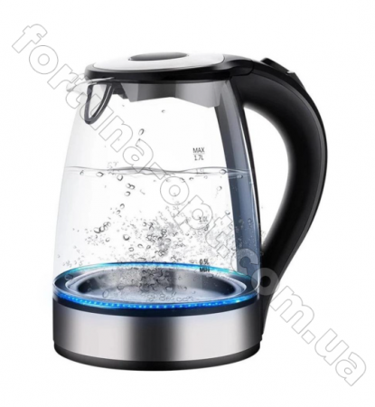 Электрочайник стеклянный A-Plus - 1680 (1,8л) ✅ базовая цена $22.01 ✔ Опт ✔ Скидки ✔ Заходите! - Интернет-магазин ✅ Фортуна-опт ✅