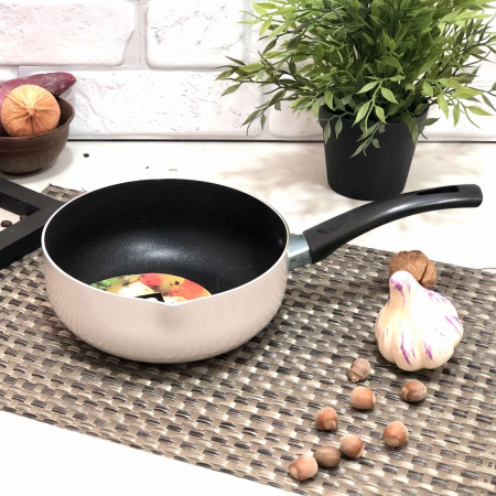 Ковш  с мраморным покрытием 16 см Benson 0399 ✅ базовая цена $5.08 ✔ Опт ✔ Скидки ✔ Заходите! - Интернет-магазин ✅ Фортуна-опт ✅