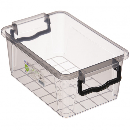 Контейнер плоский черный с ручкой 2,8 л 0023 ✅ базовая цена 41.03 грн. ✔ Опт ✔ Скидки ✔ Заходите! - Интернет-магазин ✅Фортуна-опт ✅