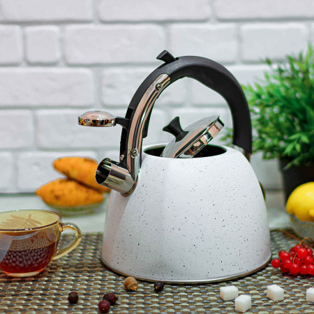 Чайник со свистком из нержавеющей стали Edenberg EB - 3541 - 3 л ✅ базовая цена $18.75 ✔ Опт ✔ Скидки ✔ Заходите! - Интернет-магазин ✅ Фортуна-опт ✅