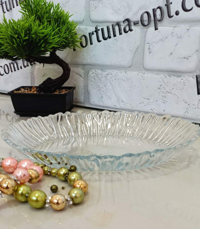 Блюдо "Аврора" овал 25х19см 10547 ✅ базовая цена 124.18 грн. ✔ Опт ✔ Скидки ✔ Заходите! - Интернет-магазин ✅ Фортуна-опт ✅