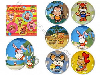 Детский набор 3 предмета Elina EL-4106 ➜ Оптом и в розницу ✅ актуальная цена - Интернет магазин ✅ Фортуна ✅