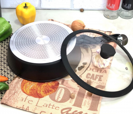  Сковорода глубокая c диамантовым покрытием 26 см Edenberg EB - 3492 ✅ базовая цена $20.01 ✔ Опт ✔ Скидки ✔ Заходите! - Интернет-магазин ✅ Фортуна-опт ✅