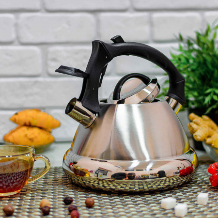 Чайник нержавеющий Edenberg EB - 8824 3 л  ✅ базовая цена $13 ✔ Опт ✔ Скидки ✔ Заходите! - Интернет-магазин ✅ Фортуна-опт ✅