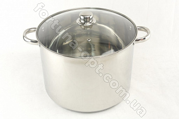 Кастрюля из нержавеющей стали А-Плюс - 1394 - 15,5 литров ✅ базовая цена $26.64 ✔ Опт ✔ Акции ✔ Заходите! - Интернет-магазин Fortuna-opt.com.ua.