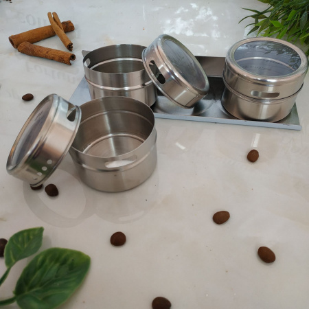 Набор для специй на магните 3 пр. Benson - 188 ✅ базовая цена $4.33 ✔ Опт ✔ Скидки ✔ Заходите! - Интернет-магазин ✅ Фортуна-опт ✅