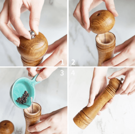 Мельница для соли и перца Benson - 921 ✅ базовая цена $5.03 ✔ Опт ✔ Скидки ✔ Заходите! - Интернет-магазин ✅ Фортуна-опт ✅