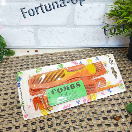 Набор расчесок 0-516 ✅ базовая цена 17.87 грн. ✔ Опт ✔ Скидки ✔ Заходите! - Интернет-магазин ✅ Фортуна-опт ✅