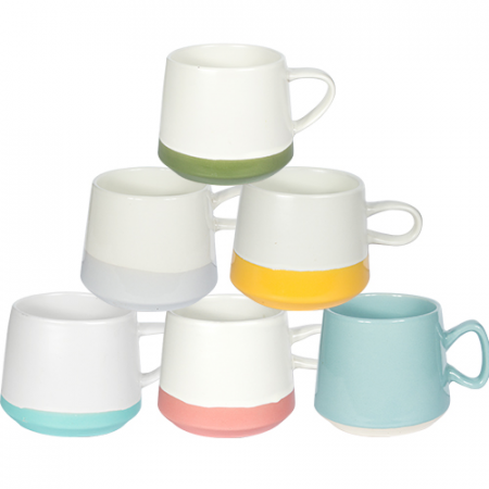 Чашка 400 мл "Вариант" 1-6 цветов керамика 4175-05 ✅ базовая цена 48.31 грн. ✔ Опт ✔ Скидки ✔ Заходите! - Интернет-магазин ✅ Фортуна-опт ✅