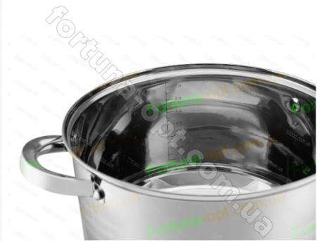 Набор кастрюль из нержавеющей стали Edenberg ЕВ - 4014➜ Опт и розница ✅ актуальная цена -Интернет магазин ✅ Фортуна ✅