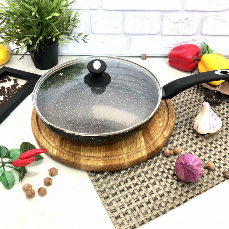 Сковорода с крышкой Edenberg EB - 4111 - 28 см ✅ базовая цена $17.20 ✔ Опт ✔ Скидки ✔ Заходите! - Интернет-магазин ✅ Фортуна-опт ✅