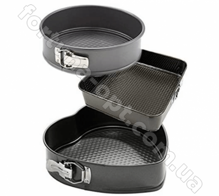 Набор разъемных форм для выпечки Frico FRU-157 ✅ базовая цена 182.70 грн. ✔ Опт ✔ Скидки ✔ Заходите! - Интернет-магазин ✅ Фортуна-опт ✅