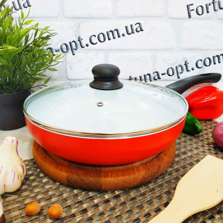 Сковорода А-Плюс 1487 с керамическим покрытием 26 см ✅ базовая цена $13.52 ✔ Опт ✔ Скидки ✔ Заходите! - Интернет-магазин ✅ Фортуна-опт ✅