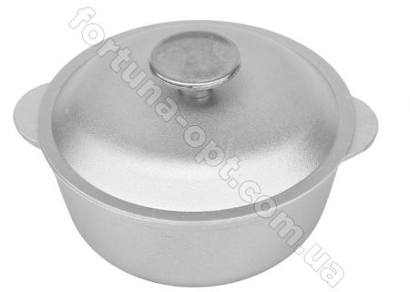 Казан алюминиевый литой Биол K 0800 - 8 л ✅ базовая цена 609.58 грн. ✔ Опт ✔ Скидки ✔ Заходите! - Интернет-магазин ✅ Фортуна-опт ✅