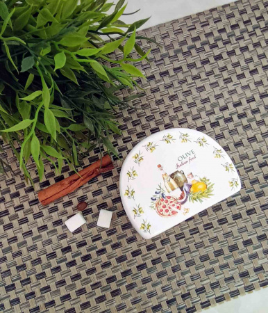 Салфетница керам "Итальянские блюда" 3662-13 ✅ базовая цена 40.46 грн. ✔ Опт ✔ Скидки ✔ Заходите! - Интернет-магазин ✅ Фортуна-опт ✅