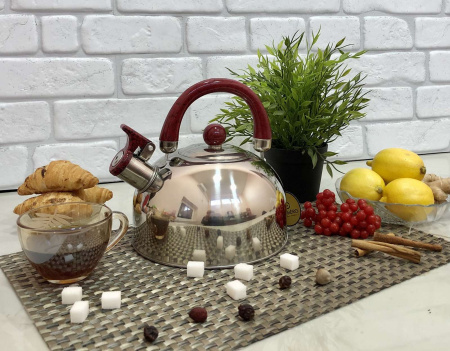 Чайник со свистком Edenberg EB - 3552 - 2,5л ✅ базовая цена $7.76 ✔ Опт ✔ Скидки ✔ Заходите! - Интернет-магазин ✅ Фортуна-опт ✅