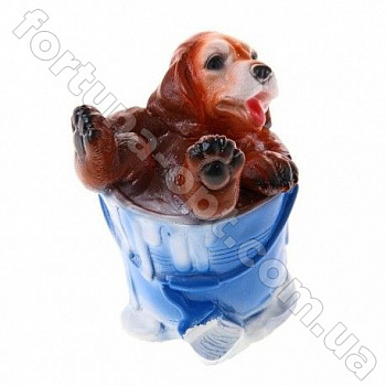 Копилка Щенок в ведре ➜ Оптом и в розницу ✅ актуальная цена - Интернет магазин ✅ Фортуна ✅