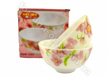 Салатник стеклокерамика 6 шт/наб 7204 ➜ Оптом и в розницу ✅ актуальная цена -Интернет магазин ✅ Фортуна ✅