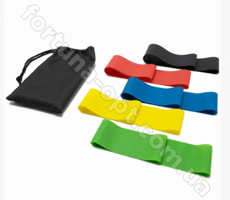 Комплект резинок для фитнеса Esonstyle 5 в 1 - 7195 ✅ базовая цена $4.66 ✔ Опт ✔ Скидки ✔ Заходите! - Интернет-магазин ✅ Фортуна-опт ✅