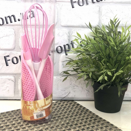 Набор силиконовый кухонных принадлежностей A-Plus - 1956 ✅ базовая цена $5.43 ✔ Опт ✔ Скидки ✔ Заходите! - Интернет-магазин ✅ Фортуна-опт ✅