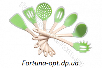 Лопатка кухонная силиконовая с деревянной ручкой Frico FRU - 492 ✅базовая цена $1.66 ✔ Опт ✔ Акции ✔ Заходите! - Интернет-магазин Fortuna-opt.com.ua.