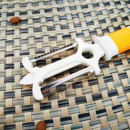 Овощечистка белая двойная 7315 ✅ базовая цена 35.16 грн. ✔ Опт ✔ Скидки ✔ Заходите! - Интернет-магазин ✅ Фортуна-опт ✅